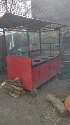 fast food display counter