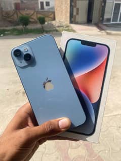 iphone 14 plus 10/10 condition with Box cable