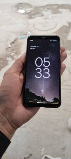 pixel 4 back a little damage 6 gb ram 64 fb rom