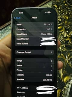 Iphone 14 pro 256gb Non-PTA