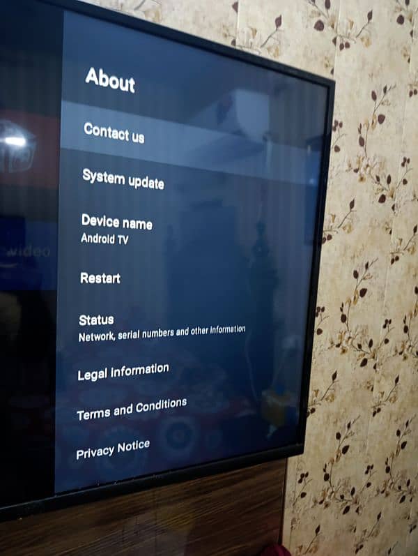 TCL android 49inch 4