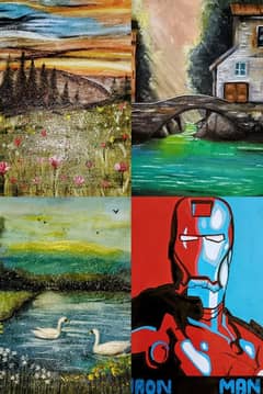 Painting | Home Decor | School Project Artwork
