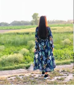Women chiffon frock in 1999