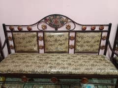 5 seater iron sofa set for sale New condition
