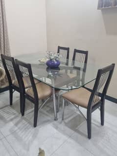 Imported Dinning Table with 5 Chairs