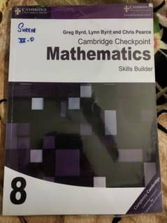 Cambridge mathematics checkpoint skills book