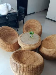 4 seater Sofa With center table