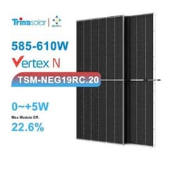 Brand New 585w trina solar plates for sale.
