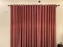 Pair of curtains