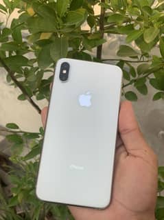 iPhone X S max white pta approved all ok 64gb