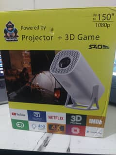 Projector with gaming