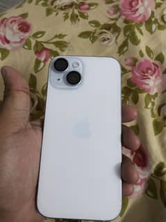 Iphone 15 light blue colour jv sim lock