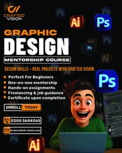 Graphic Design Mentorship Course – Join Crafted Vision Today!