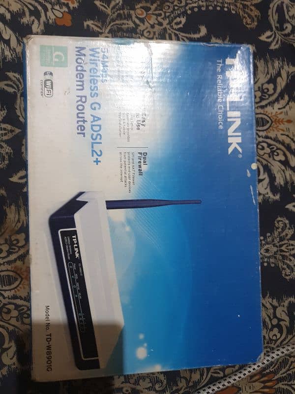 PTCL - TP link ADSL2+ Router and Modem 0
