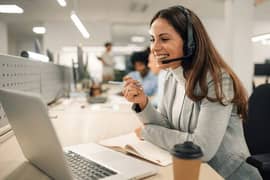 Female Customer service representative