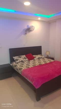 Daily basis 1bed ROM full furnished apartments safe and scour 100%coupe allow