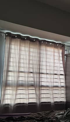 Title: Curtain with Rod – Rs. 2500