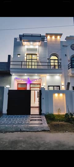 3 marla double story house on installment