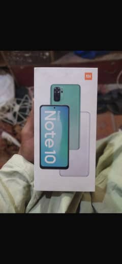 Redmi note 10 4 + 3 128 gb with original box