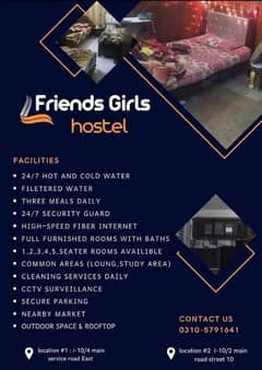 girls hostel in I 10 4 ISLAMABAD PAKISTAN
