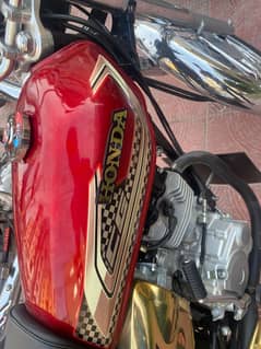 Honda CG 125 2024 self start gold edition