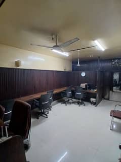 INDEPENDENT BANGLOW DOUBLE STORY FOR COMMERCIA USE PRIME LOCATION GULSHAN-E-IQBAL BLOCK 1