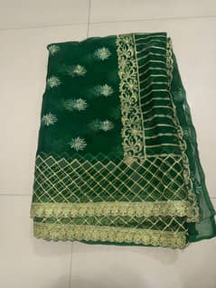 saree and Faraz manan small size dress