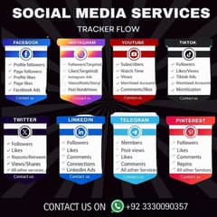 All social media services available