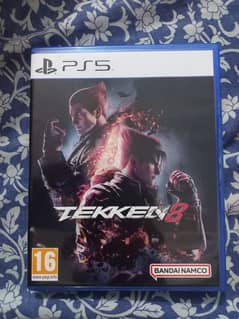 Tekken 8 cd for ps5