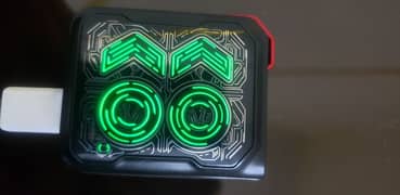 Koko Uwell Caliburn GK2 Black Colour. Rgb light.