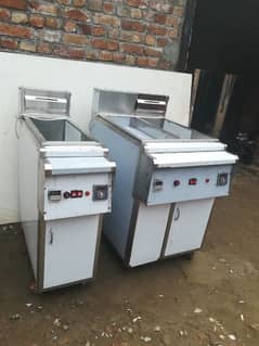 Commercial Fryer hot plat grill shawarma working table fabrication equ