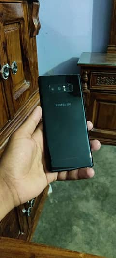Samsung note 8 6/64 Official pta with box 100 percent working ok