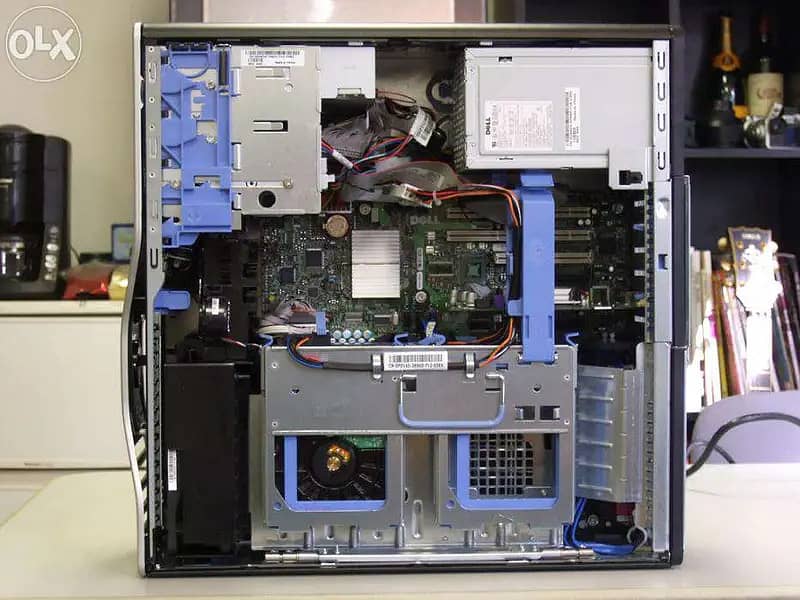 DELL T5400 Dual Processor 8 Core8 CPU Workstation 7
