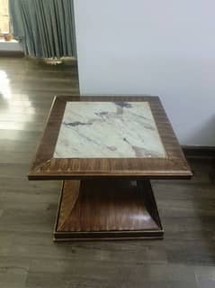 3 x Tables (1 Centre & 2 side tables)