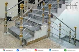 Stainless Steel Railing & Grills| Stairs,terrace,fence,door,window