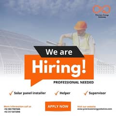 Solar installation work