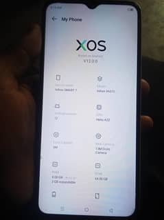 infnix smart 7 only box condition 10/8