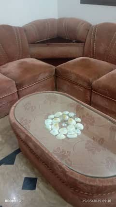 6 Seater Sofa with table