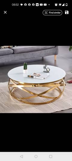 center table Brass table