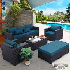 Garden chairs/rattan sofa sets/dining tables/UPVC outdoor furniture