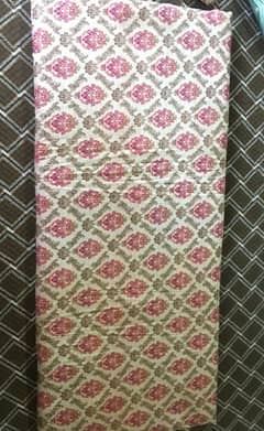 2 ,20 kilo polyester filled Kabuli style tallai with 4 takiya cover