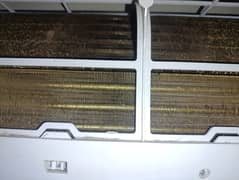Haier 1 Ton DC inverter AC UPS model with UPS device