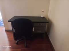 Study table with chair