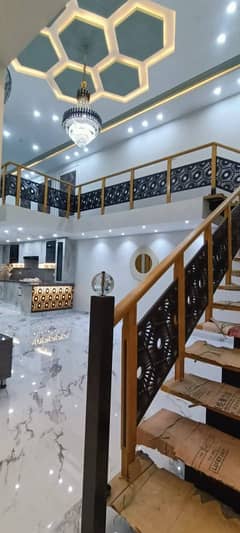 7 marla brand new designer house For Rent