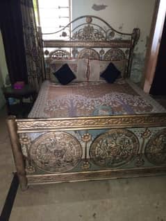iron bed