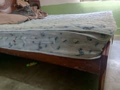 DOUBLE BED WITH MATTRESS