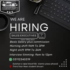We are hiring Commission-Based Sales Executive (Male & Female)