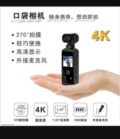 4k camera vide recording SD card supported WiFi supported
