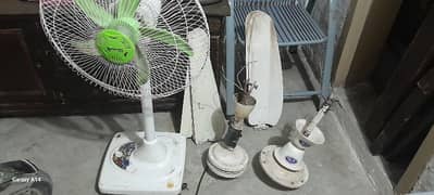 2×selling 1×charging fans