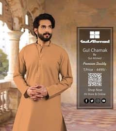Men's Unstitched Cotton Sotton Pain Suit